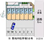 ★手数料０円★相模原市緑区東橋本２丁目　月極駐車場（LP）